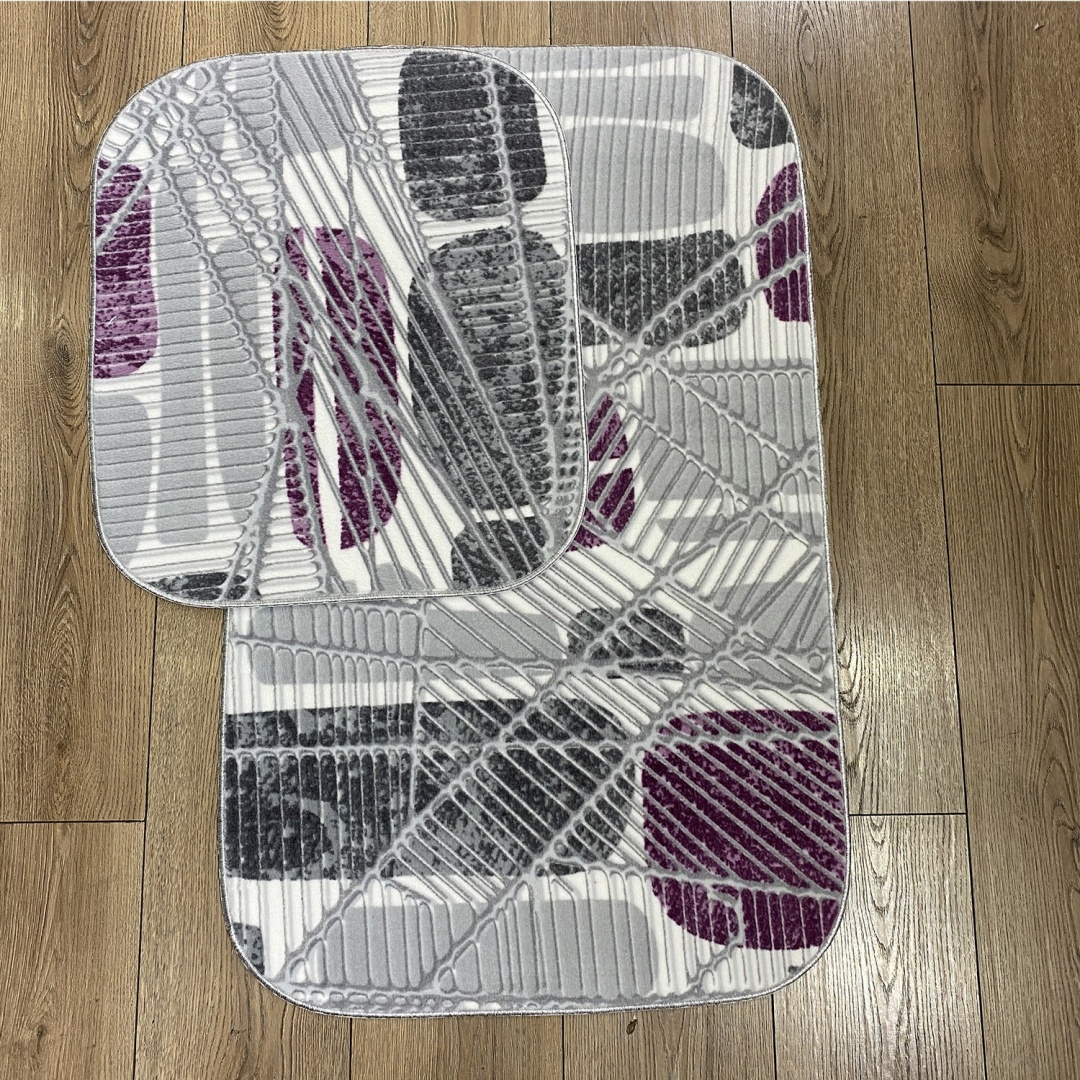 Bal Tekstil комплект ковриков BD7 100x60 см, микрофибра