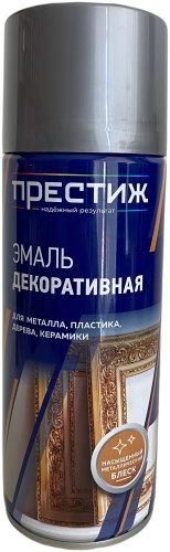 Престиж эмаль 4690566916721 серебристый хром 425 мл
