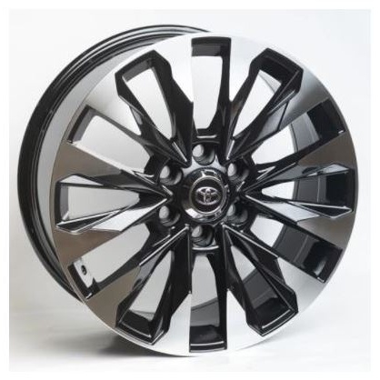 Kipardo 20001 8.5x20/6x139.7 D95.1 ET40 черный, серебристый