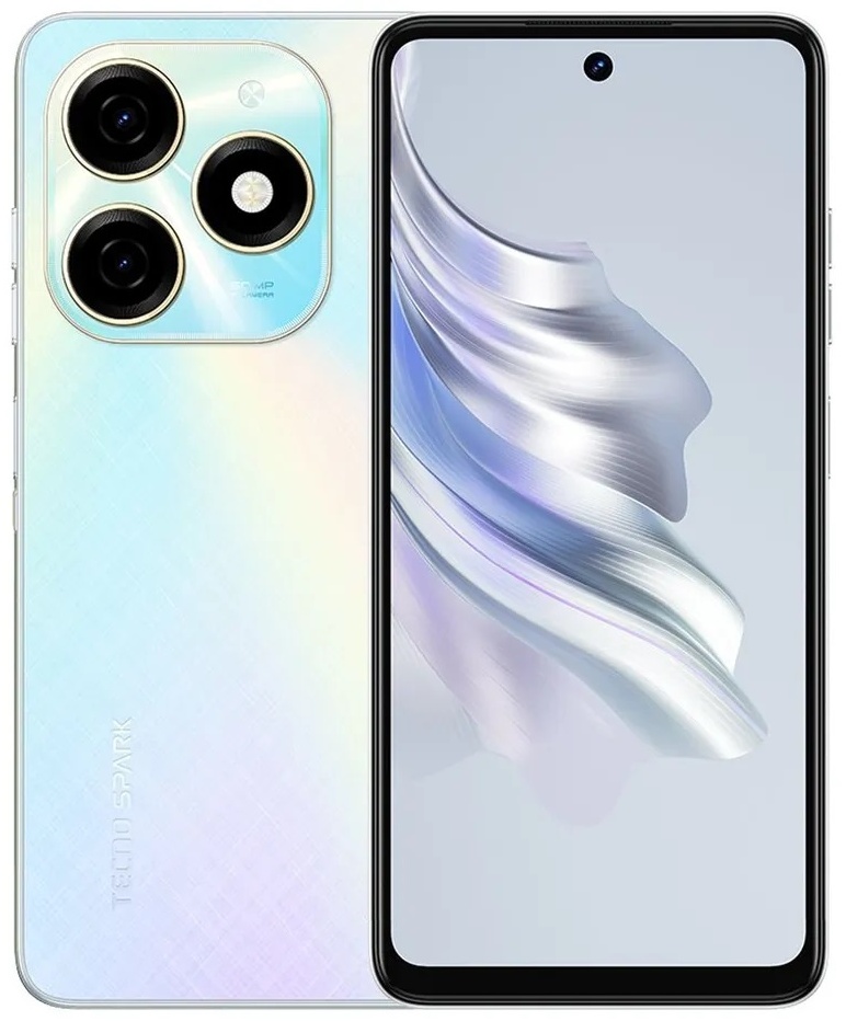 Смартфон TECNO SPARK 20 8 ГБ/256 ГБ белый