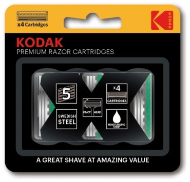 Kodak Premium Razor сменные кассеты 4 шт