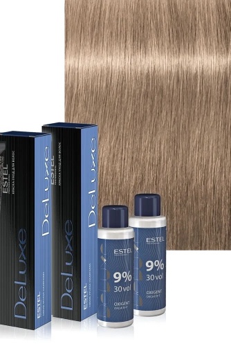 ESTEL PROFESSIONAL DeLuxe набор с оксигеном 10/17 крем-краска 240 мл