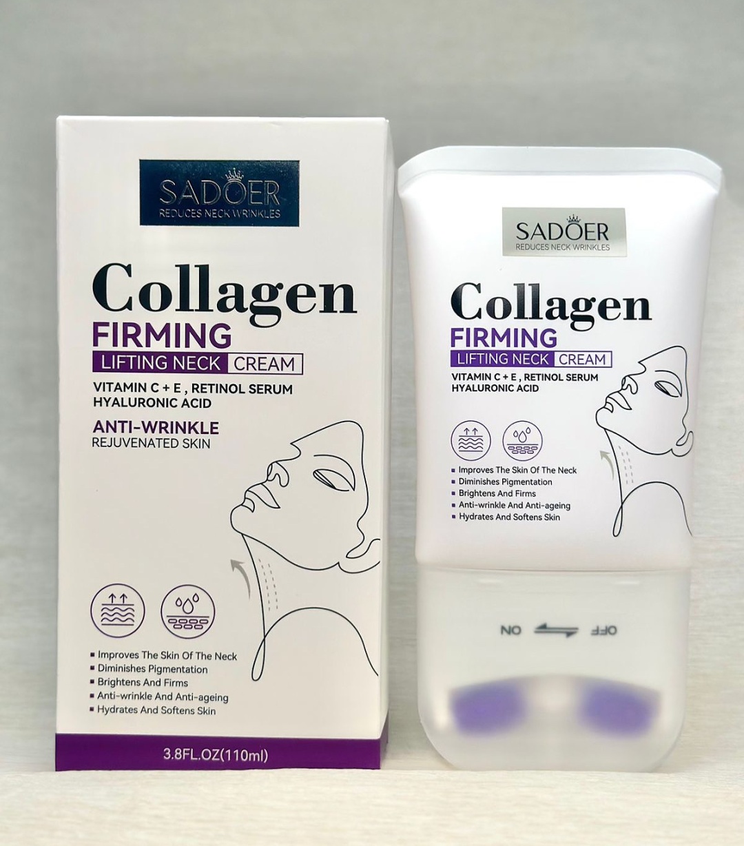 SADOER крем Collagen Firming Lifting Neck Cream для зоны декольте 110 мл
