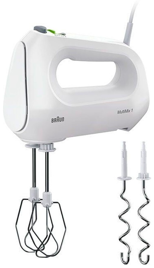 Купить Миксер Braun HM 1010 белый в Алматы – Магазин на Kaspi.kz
