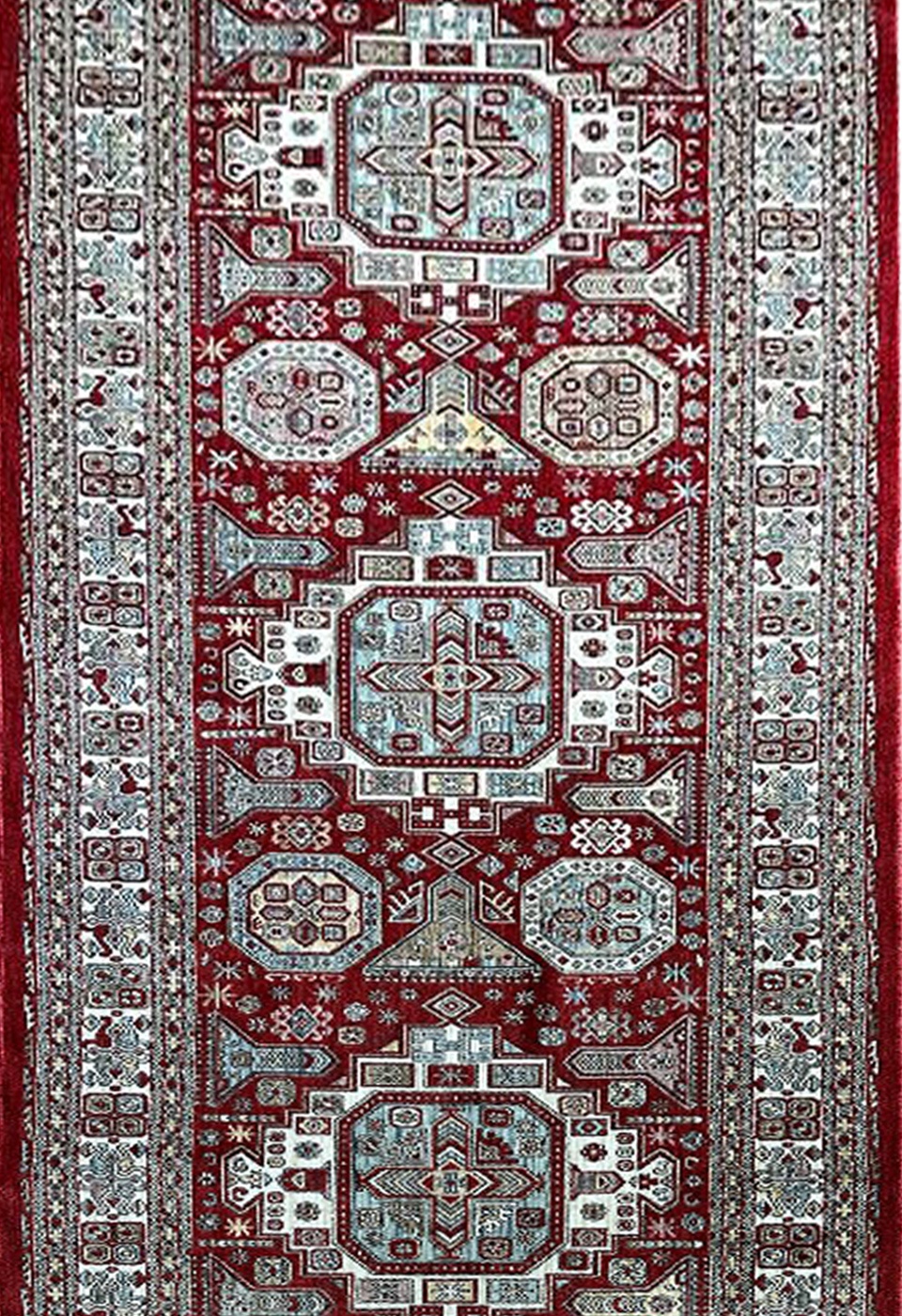 Ковровая дорожка Valentis короткий ворс, хлопок, полиэстер, 100 см x 9.5 м