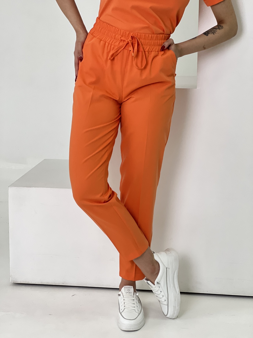 Джоггеры Fashion оранжевый