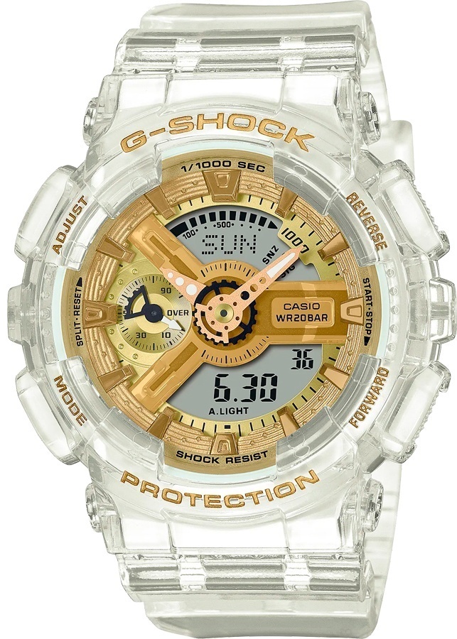 Кварцевые CASIO GMA-S110SG-7AER полимер