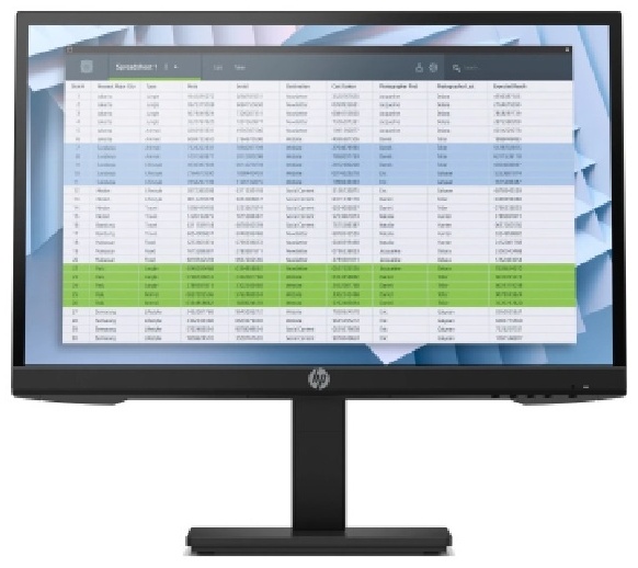 Монитор 21.5" HP P22 G4 1A7E4AA#ABB черный
