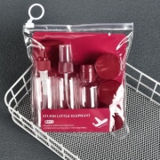 Флакон дорожный наливным путем пластик 80 мл 6 шт