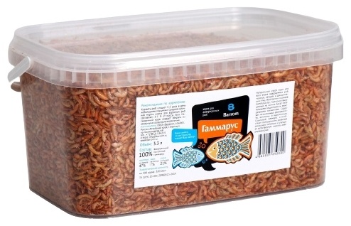 Купить Корм Barrom Гаммарус высушенные организмы 500 г в кредит в ...