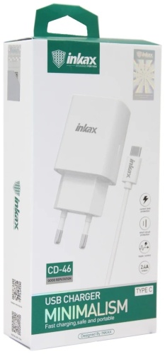 Inkax CD-46 USB Type-C белый