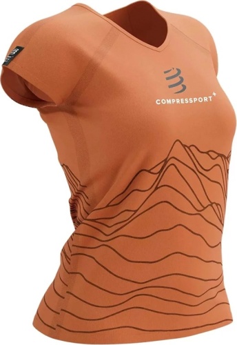 Футболка Compressport оранжевый