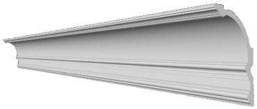 Glanzepol GP-119 2000x120x208 мм, белый