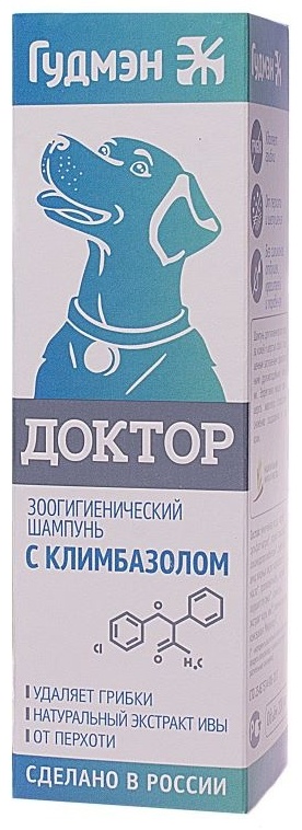 Купить Уход Гудмэн Доктор с климбазолом для собак 200 мл в Алматы ...