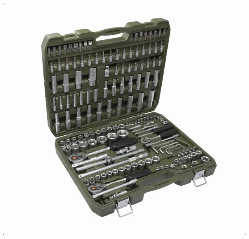 Набор инструмента 1/2", 3/8", 1/4" 151 пред. 2/1 620851