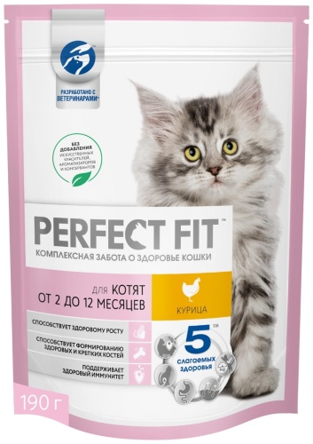 Perfect Fit Junior для котят курица 0.19 кг