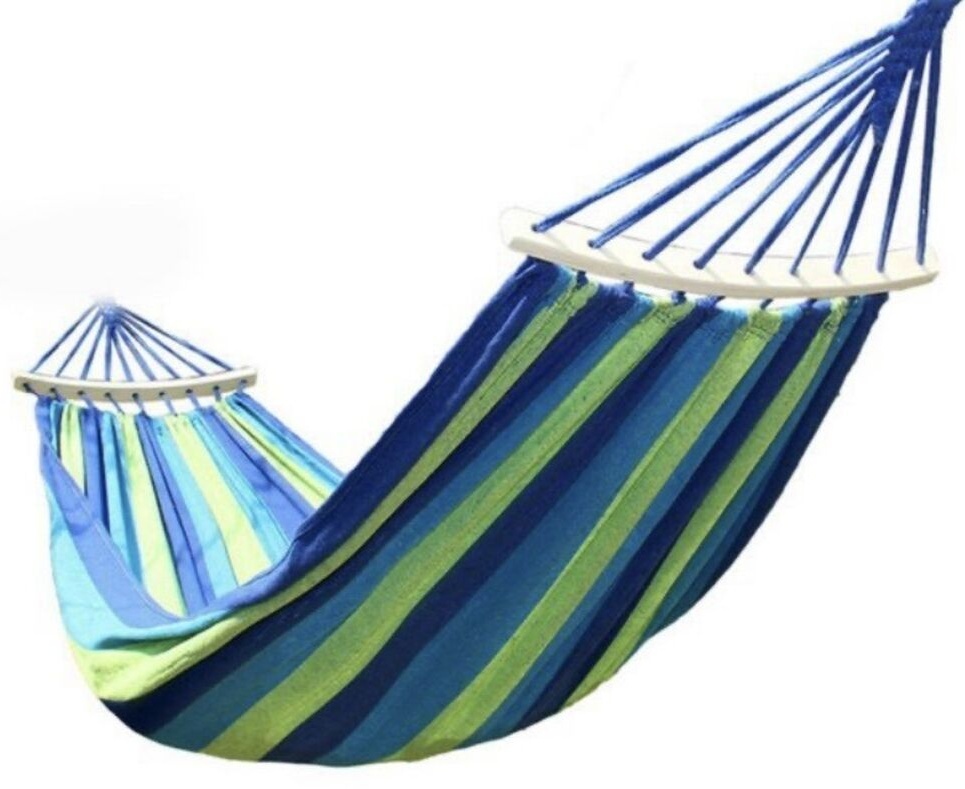 Summer Hammock 190x150 синий, зеленый