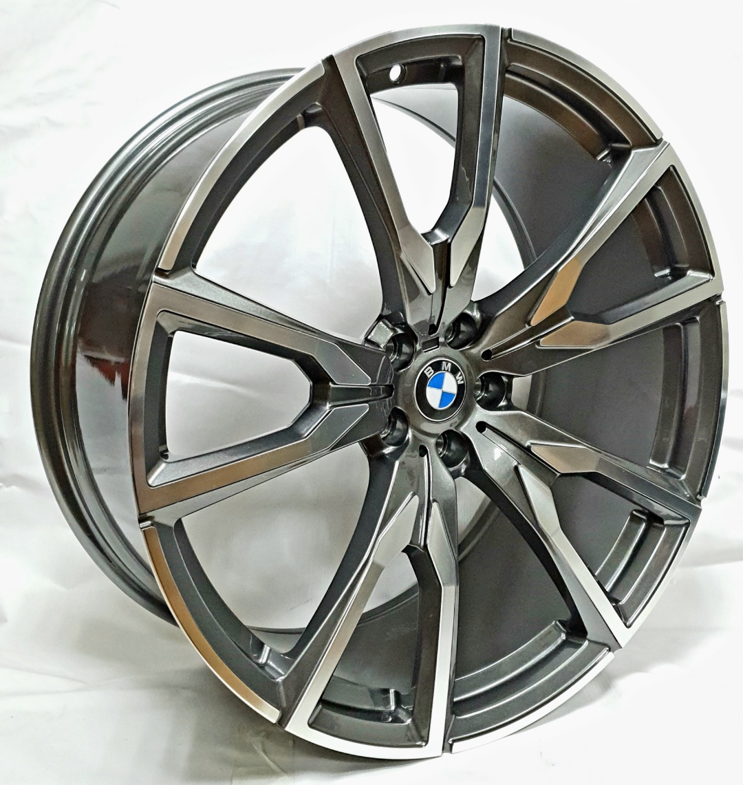BMW АН5566 9.5/10.5x22/5x112 D66.6 ET35 графит