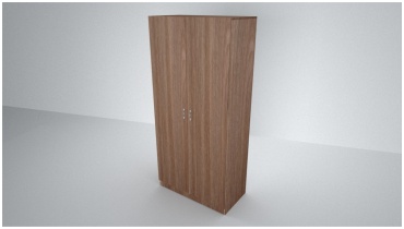 Распашной шкаф АКРОС ШМ2с, 80x180х45 см, коричневый