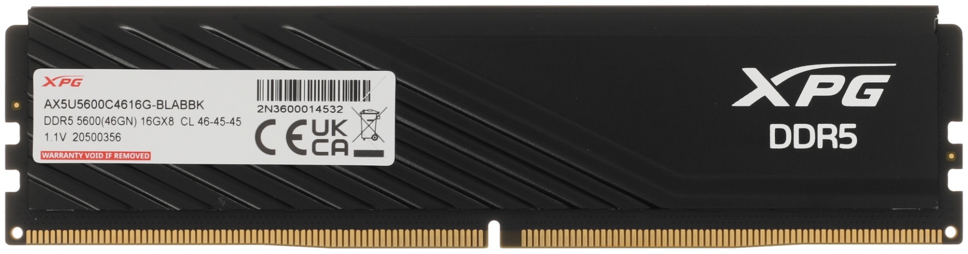 Оперативная память ADATA AX5U5600C4616G-SLABBK 16 Гб