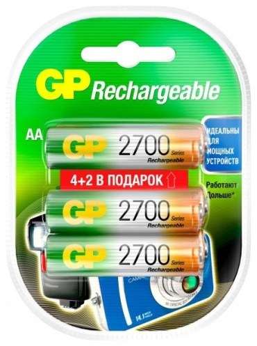Аккумулятор AA GP 6 шт