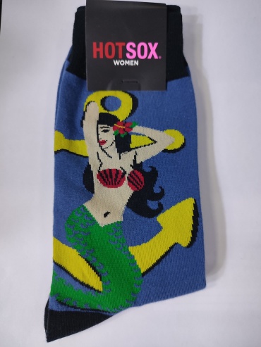 Носки Hotsox 1 пара синий, мультиколор 37-42