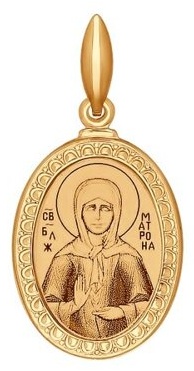 Икона SOKOLOV 101340 вес 1.12 г золото, эмаль