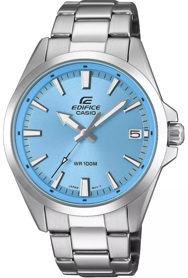 Кварцевые CASIO EFV-100D-2BVUEF нержавеющая сталь