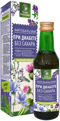 Фитобальзам При диабете 240 мл