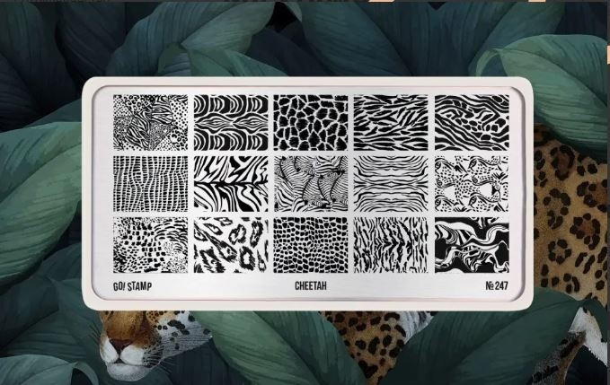 Go! Stamp пластины 247 Cheetah