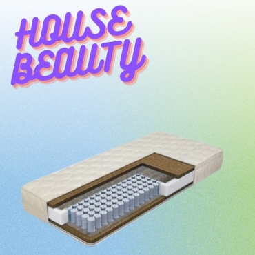 Матрас HOUSE BEAUTY Нпб 2 кокоса 512, 75x190x20 см