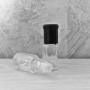 Атомайзер наливным путем стекло, пластик 3 мл 5 шт