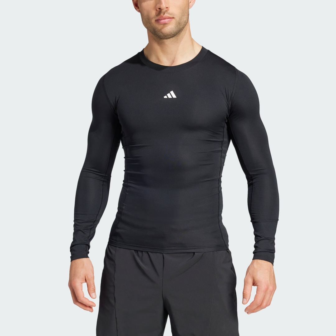 Лонгслив adidas черный