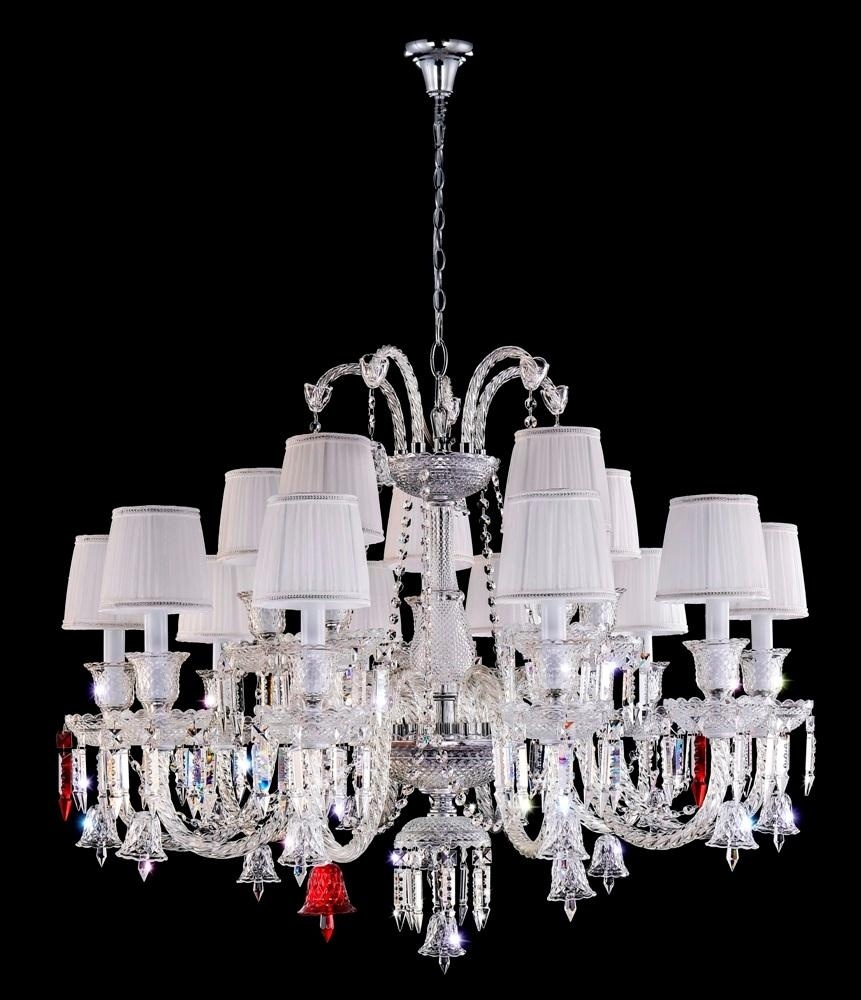 Люстра подвесная Crystal Lux Е14, кол-во ламп: 15 шт
