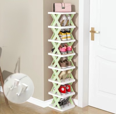 Обувница 24x15x95 см, пластик