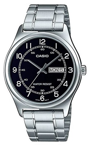 Кварцевые CASIO MTP-V006D-1B2UDF нержавеющая сталь