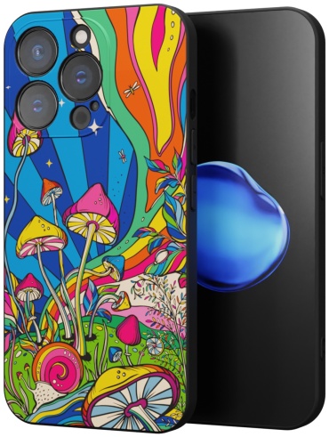 Чехол Mcover для Apple iPhone 15 Pro рисунок