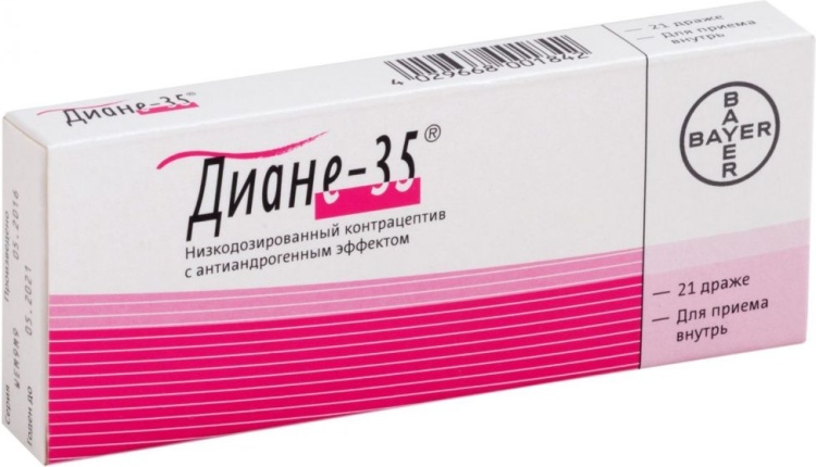ДИАНЕ-35 N21 драже