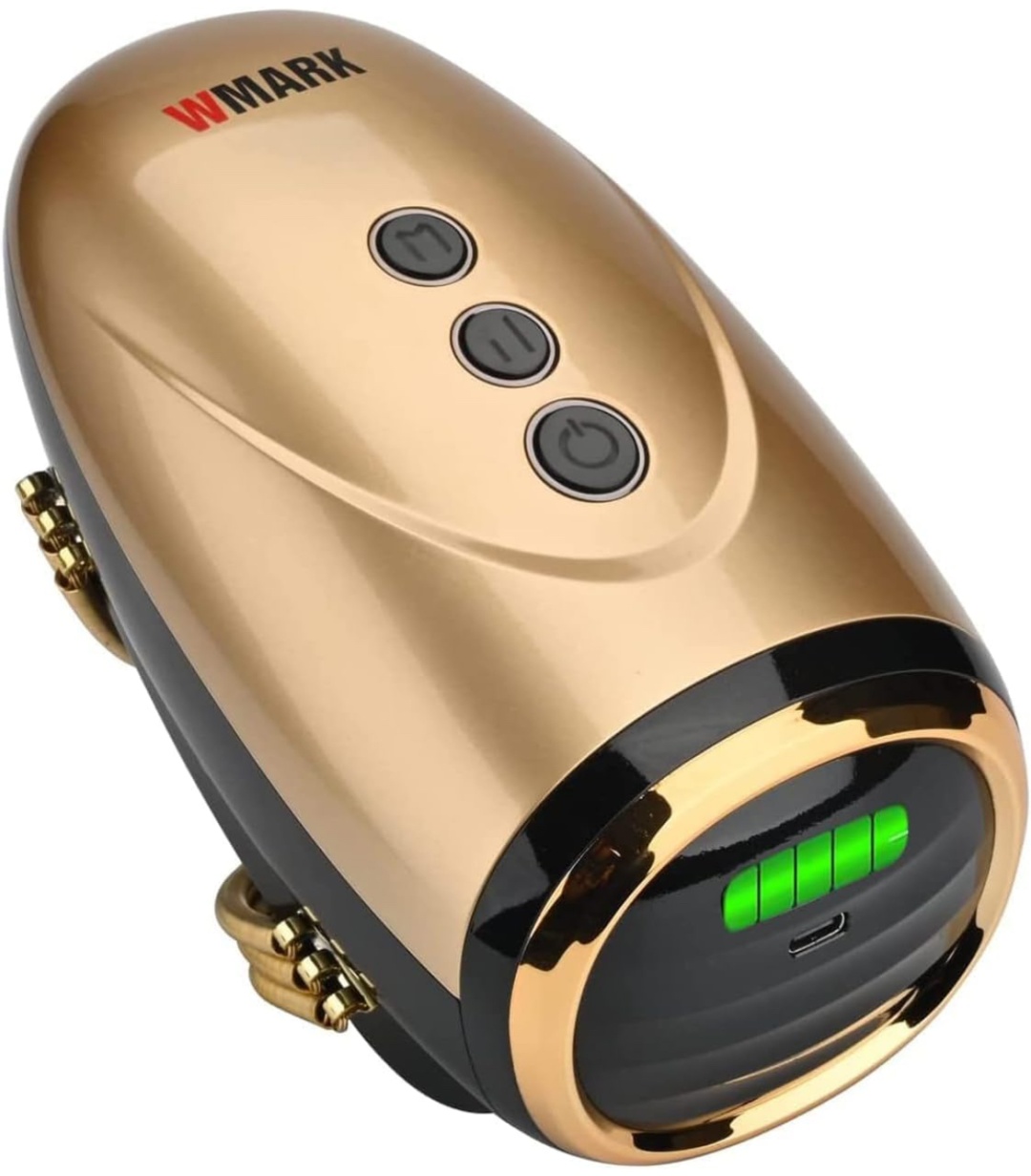 Массажер WMARK Ng-sm001 ручной вибрационный золотой