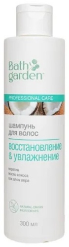 Bath Garden Восстановление и увлажнение шампунь 300 мл