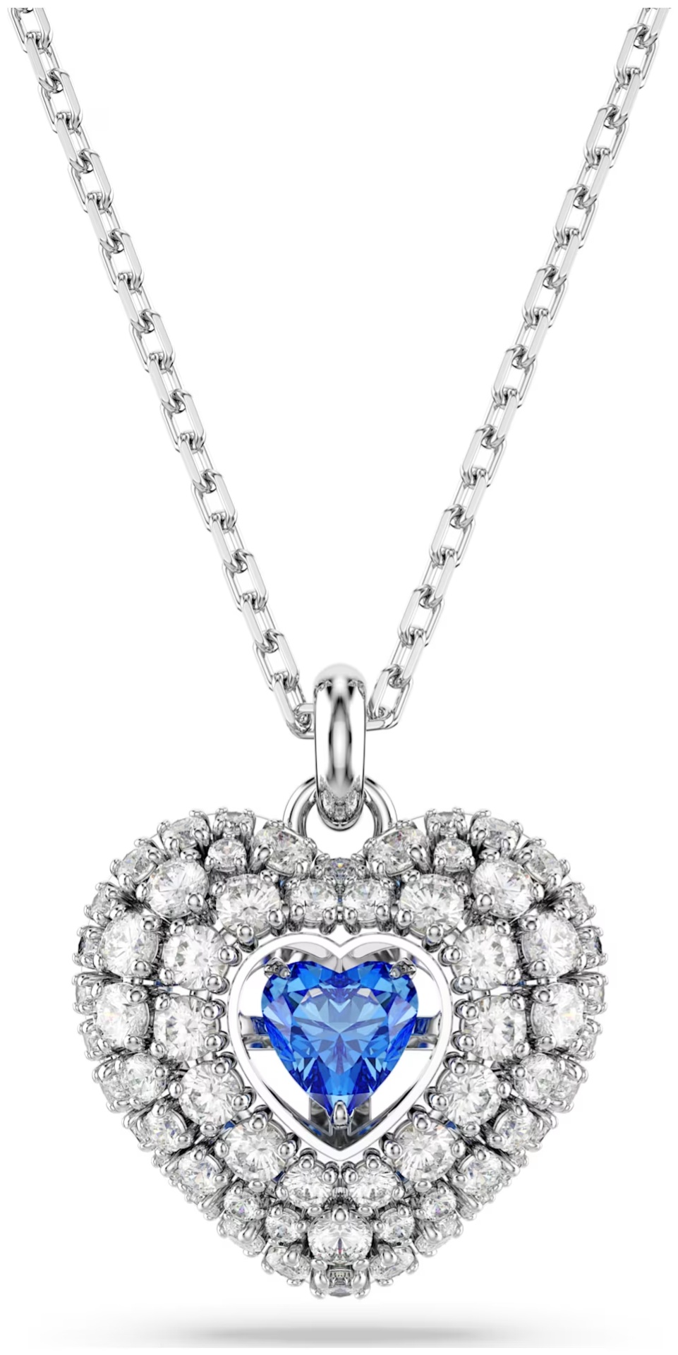 Подвеска Swarovski ювелирный сплав, кристаллы Swarovski, цирконий