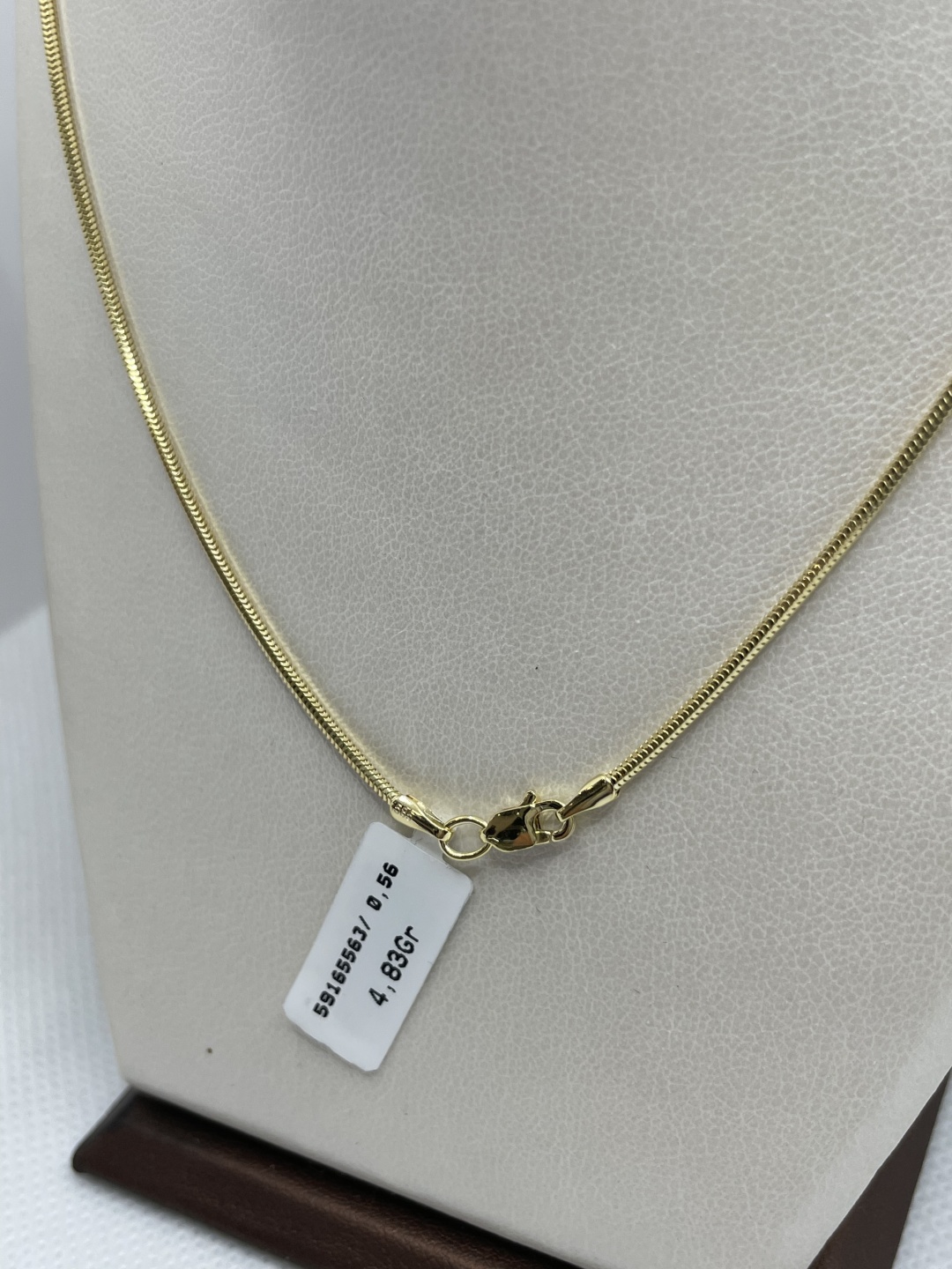Zhazira Gold ZHA82/135 длина 55 см, вес 4.83 г золото, плетение отсутствует