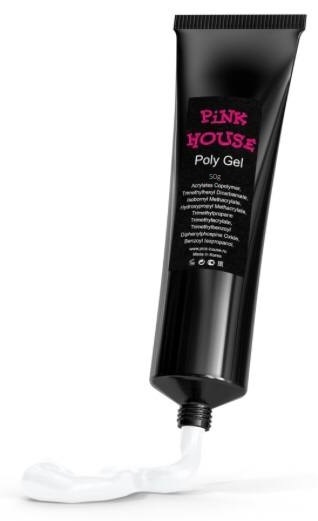Pink House полигель Камуфлирующий Белый 50 мл