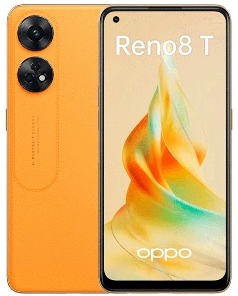 Купить Смартфон OPPO Reno 8T 8 ГБ/128 ГБ оранжевый в Алматы – Магазин ...
