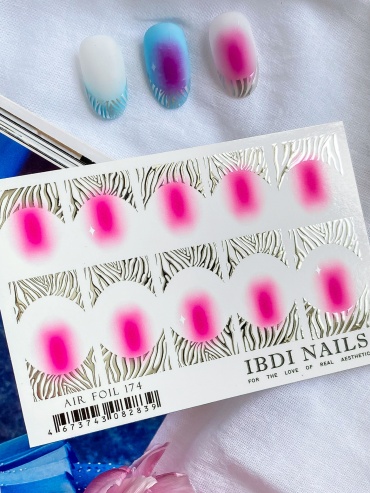 IBDI Nails слайдеры AIR FOIL №174 1 шт