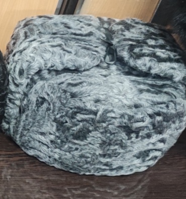 Ушанка SemiFur размер 58, 59, 60, серый