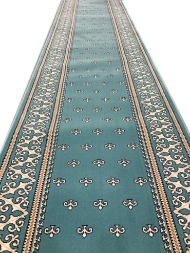 Ковровая дорожка Dilek Carpet короткий ворс, полипропилен, джут, 80 см x 1.5 м