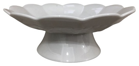 Фруктовница Tuo Bo 1 шт, фарфор, костяной фарфор, 25х25 см