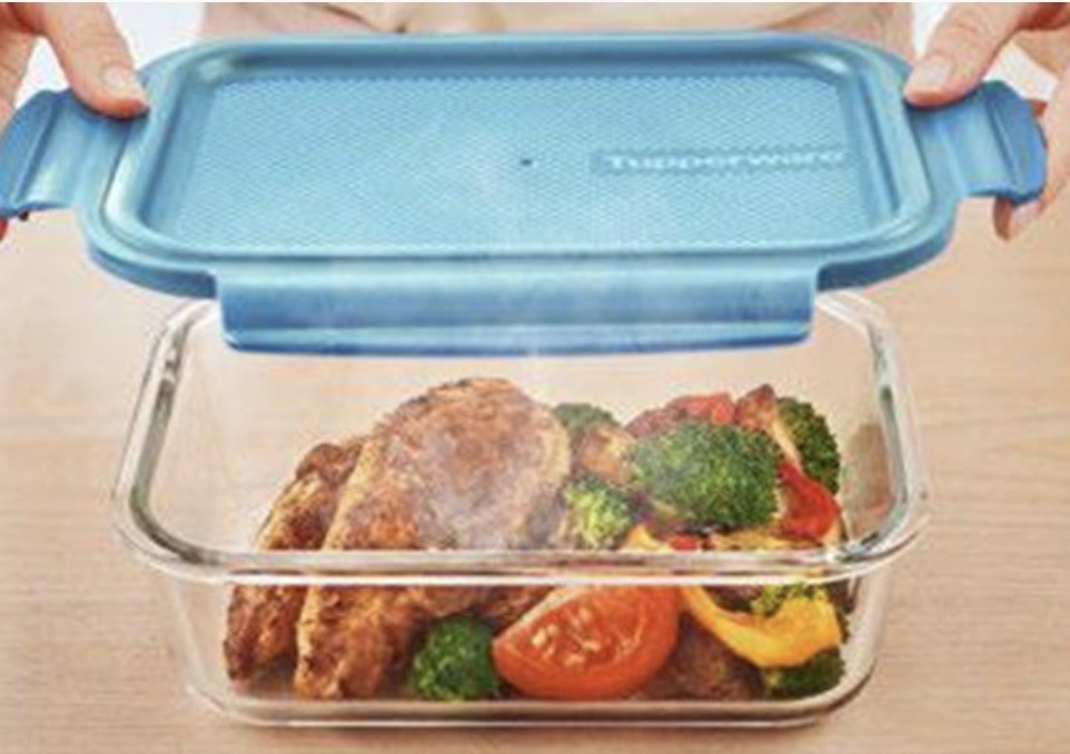 Tupperware контейнер 67930173 1 шт, стекло