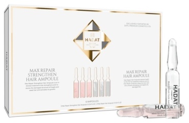 HADAT COSMETICS Max Repair Hair Ampoule сыворотка в ампулах 6 шт по 10 мл
